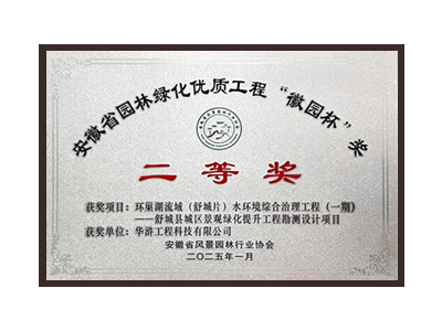 赤峰荣获2025“徽园杯”奖二等奖